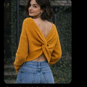 Amour Vert wool modern style sweater